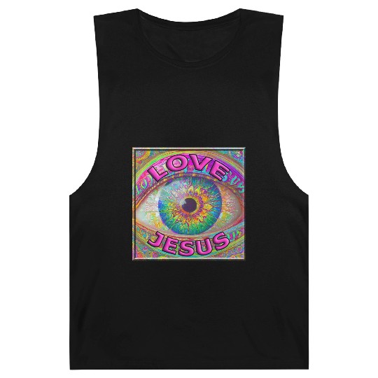 Eye (I) Love Jesus Barnard Tanks