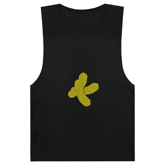 Funny Cute Pickle for Pickle Lover Gift ideas Barnard Tanks