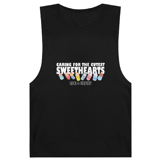 Caring For Cutest Sweethearts Postpartum Nurse Barnard Tanks