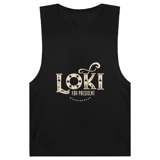 Loki For President Funny History Barnard Tanks