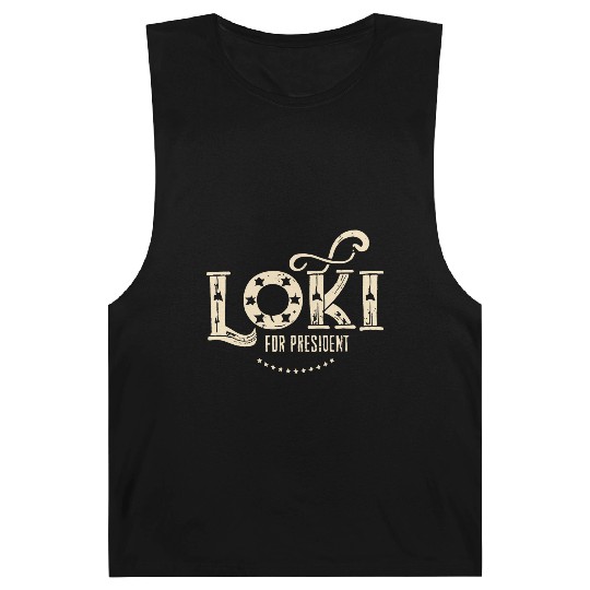 Loki For President Funny History Barnard Tanks
