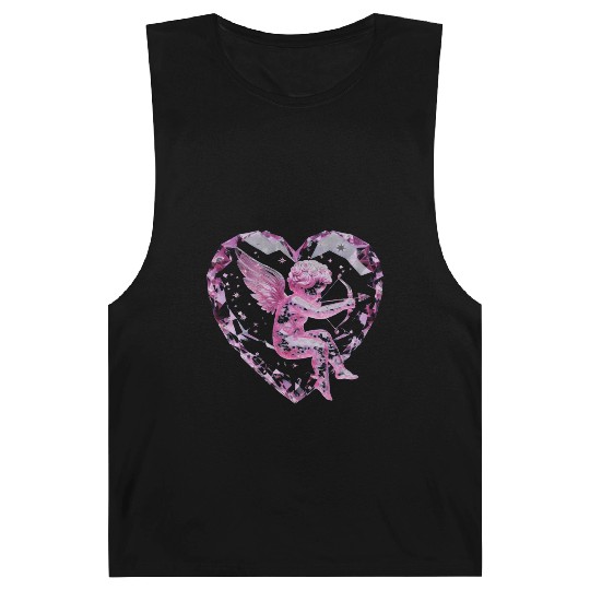 Rose Quartz Cupid Barnard Tanks
