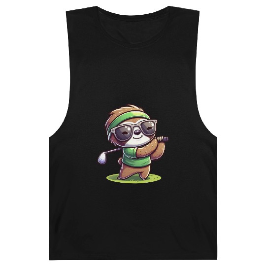 Sloth Golfer Golf Course Owner Barnard Tanks