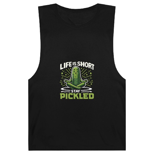 Pickle Lover Funny Pickle Dill pickle Pickled Barnard Tanks