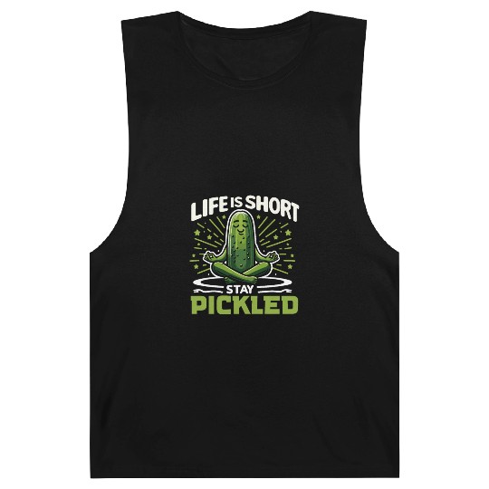 Pickle Lover Funny Pickle Dill pickle Pickled Barnard Tanks