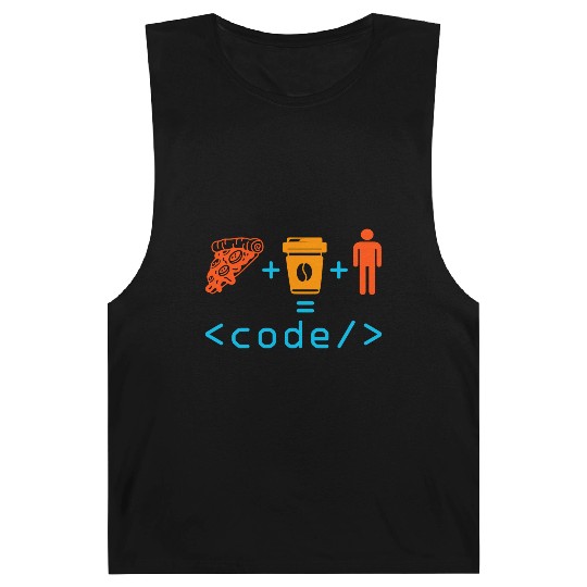 Programmer Coder Computer Nerd Geek Coding Funny Barnard Tanks