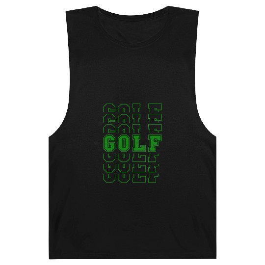 Golf Sport Multi Word Style Barnard Tanks