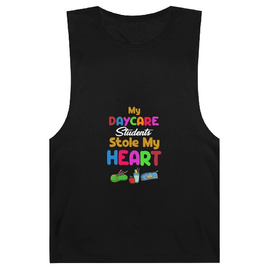My Daycare Students Stole My Heart Teacher Barnard Tanks