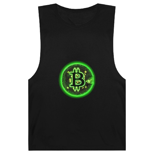 Crypto Currency Coin Vintage Bitcoin Cryptocurrenc Barnard Tanks