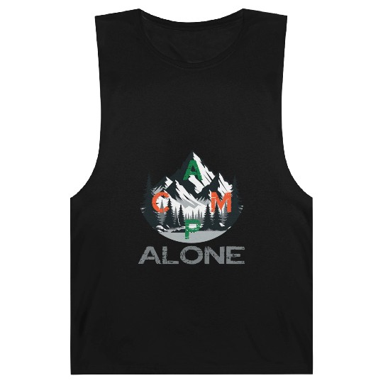 camp alone in the nature and wilderness Outdoor Barnard Tanks