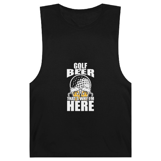 Funny Golf Beer Barnard Tanks Funny Picture