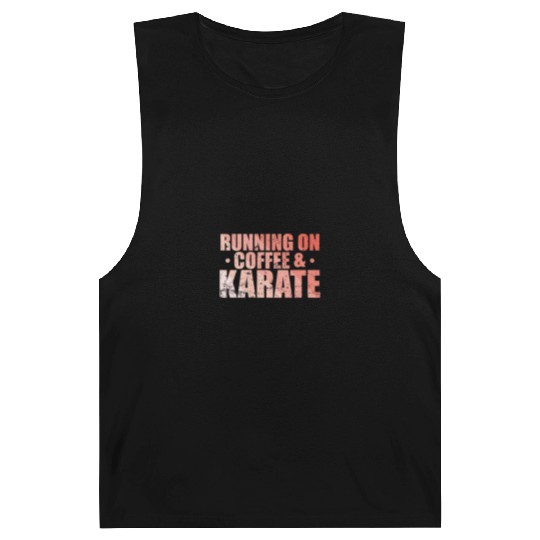 Running on Coffee & Karate Barnard Tanks