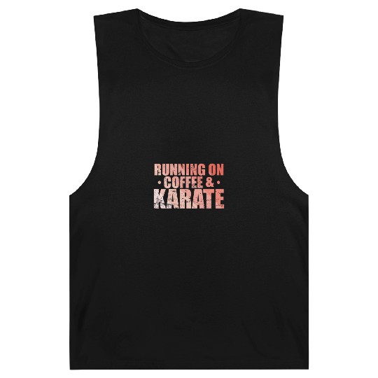 Running on Coffee & Karate Barnard Tanks