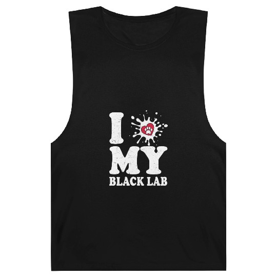 I Love My Black Lab Labrador Retriever Owner Barnard Tanks