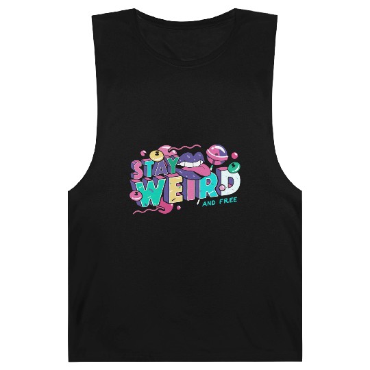 Stay Weird Barnard Tanks