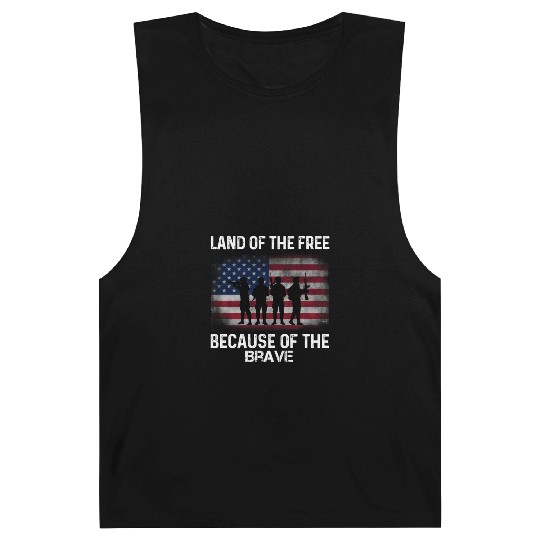 Land of the free because of the brave Barnard Tanks