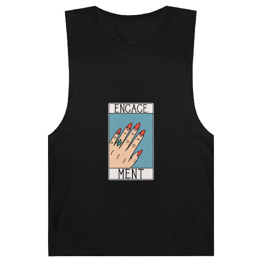 Engagement - Engaged Tarot Card - Wedding Proposal Barnard Tanks