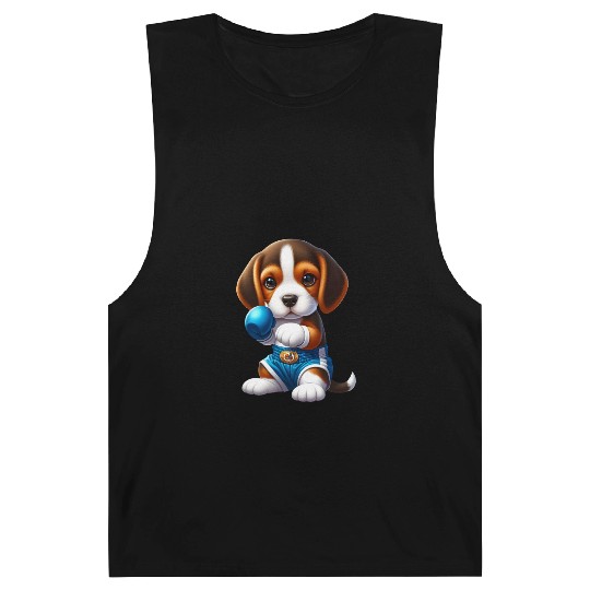 Muay Thai Beagle Barnard Tanks