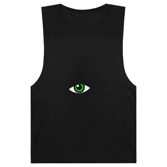 Green Eye Design Vector 3 Colors Barnard Tanks