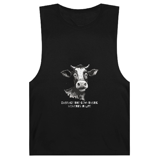 Embrace Cow-tastic Moments: Moo Cow Artwork Barnard Tanks