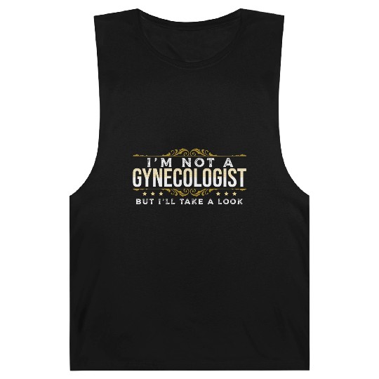 inappropriate Dark Humor People Gynecologist Barnard Tanks