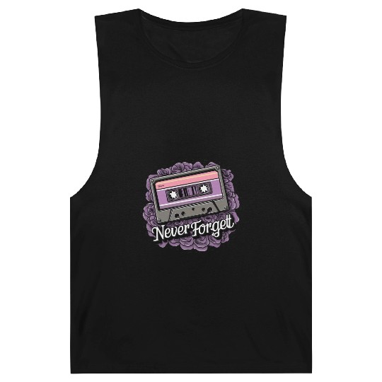 A cassette tape colored with roses 11 Barnard Tanks