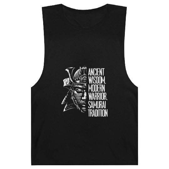 Black And White Samurai Barnard Tanks