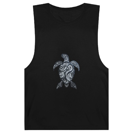 Tribal Sea Turtle Barnard Tanks
