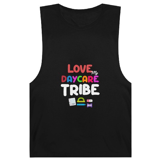 Love My Daycare Tribe Teacher Kindergarten Barnard Tanks