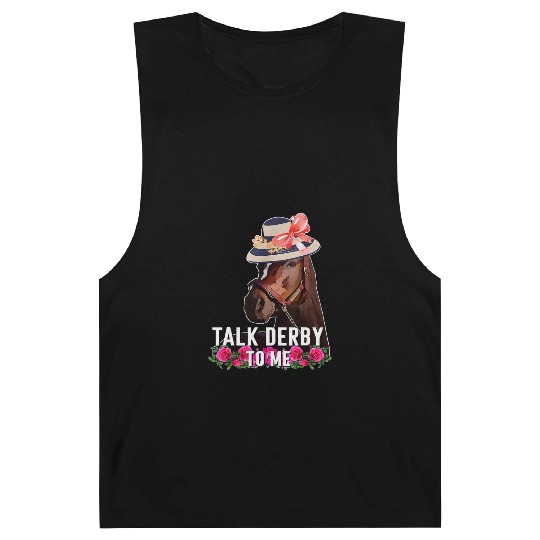Talk Derby To Me Horse Racing Funny Derby Barnard Tanks