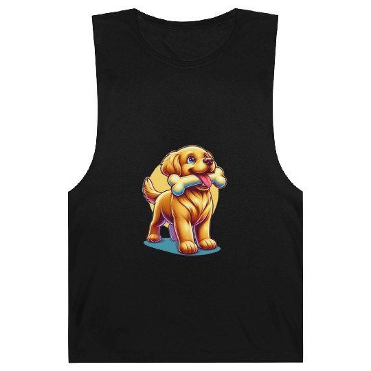 Cute puppy design Barnard Tanks