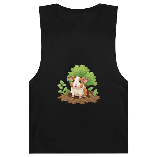 Earth Day Guinea Pig: Vibrant Eco-Friendly Design Barnard Tanks