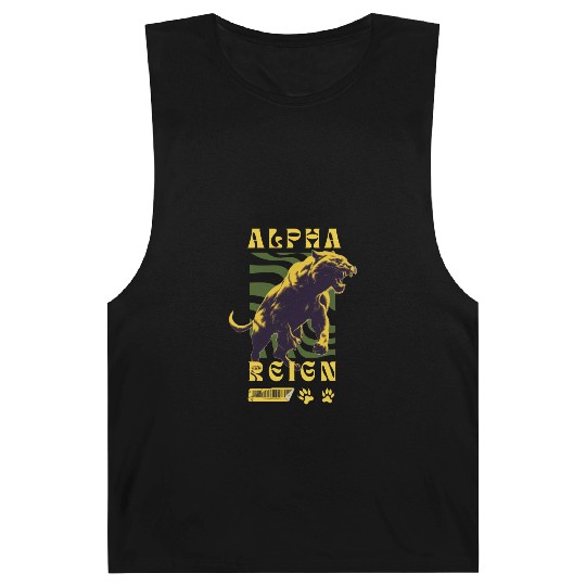 Unleash The Inner Alpha: Fierce Animal Print Barnard Tanks