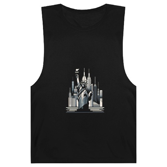 Statue of Liberty Embrace Barnard Tanks