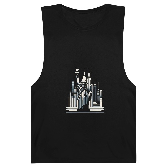 Statue of Liberty Embrace Barnard Tanks