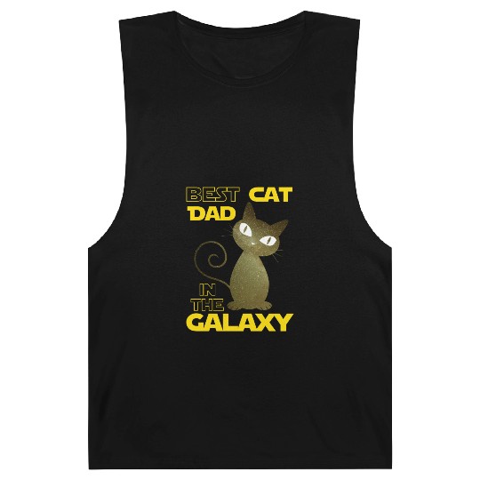 Galaxy Cat Best Cat Dad Barnard Tanks