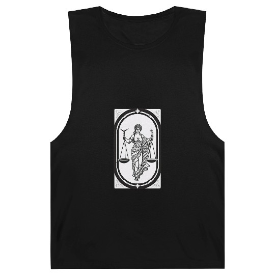 Themis Tarot Card Astrology Occult Mystical Barnard Tanks