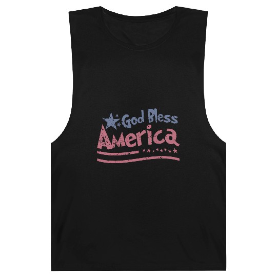 God Bless America Lovers Independence Barnard Tanks