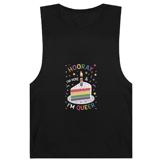 Birthgay Gay Pride Flag Pride Month Equal Rights Barnard Tanks