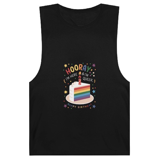 Birthgay Gay Pride Flag Pride Month Equal Rights Barnard Tanks
