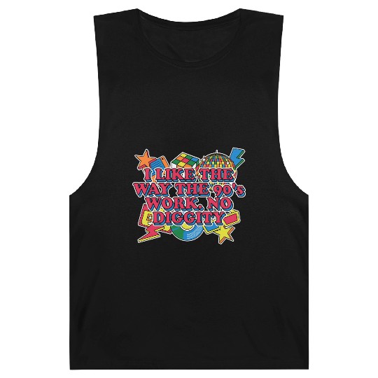 Like the 90s Work Retro 1990 Vintage Music Songs P Barnard Tanks