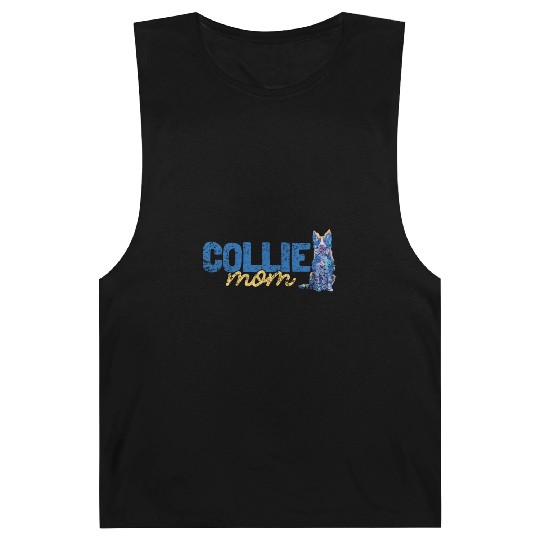 Unique Border Collie Design For Dog Lovers Barnard Tanks