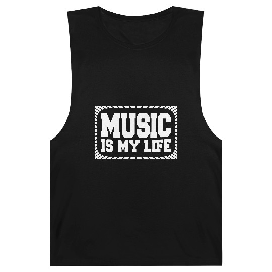 Music Is My Life Party Club Concert Sound Love Barnard Tanks