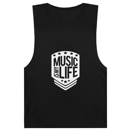 Music Is My Life Party Club Concert Sound Love Barnard Tanks