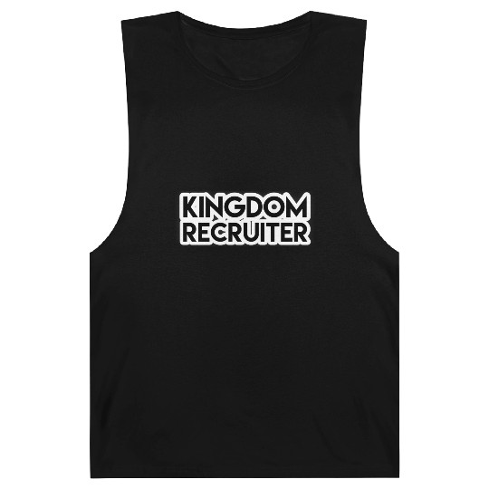 Kingdom Recruiter - Royal Recruit Emblem Graphic Barnard Tanks