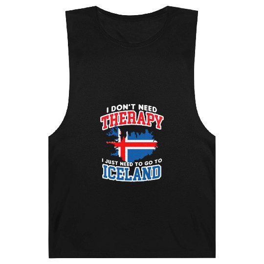 Iceland Flag Embrace The Northern Lights Design Barnard Tanks