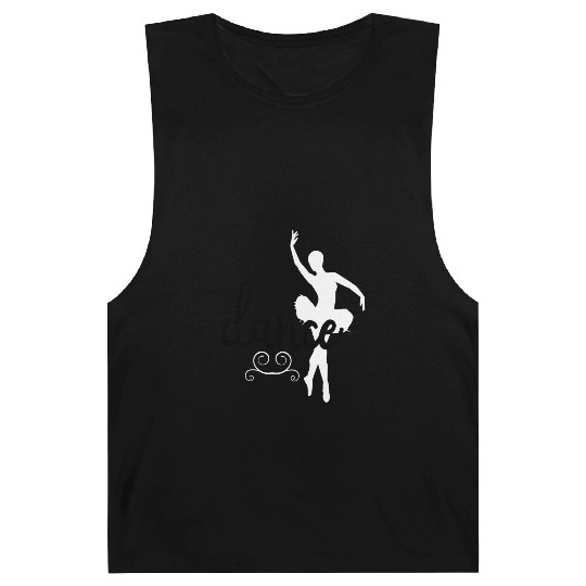 Elegant Ballet Dancer Graceful Moves Barnard Tanks