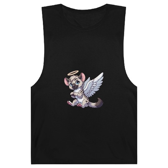 Hyena angel wings halo Barnard Tanks
