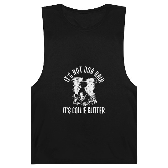 Unique Border Collie Design For Dog Lovers Barnard Tanks