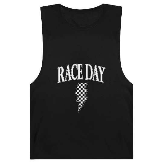 Race Day Checkered Barnard Tanks